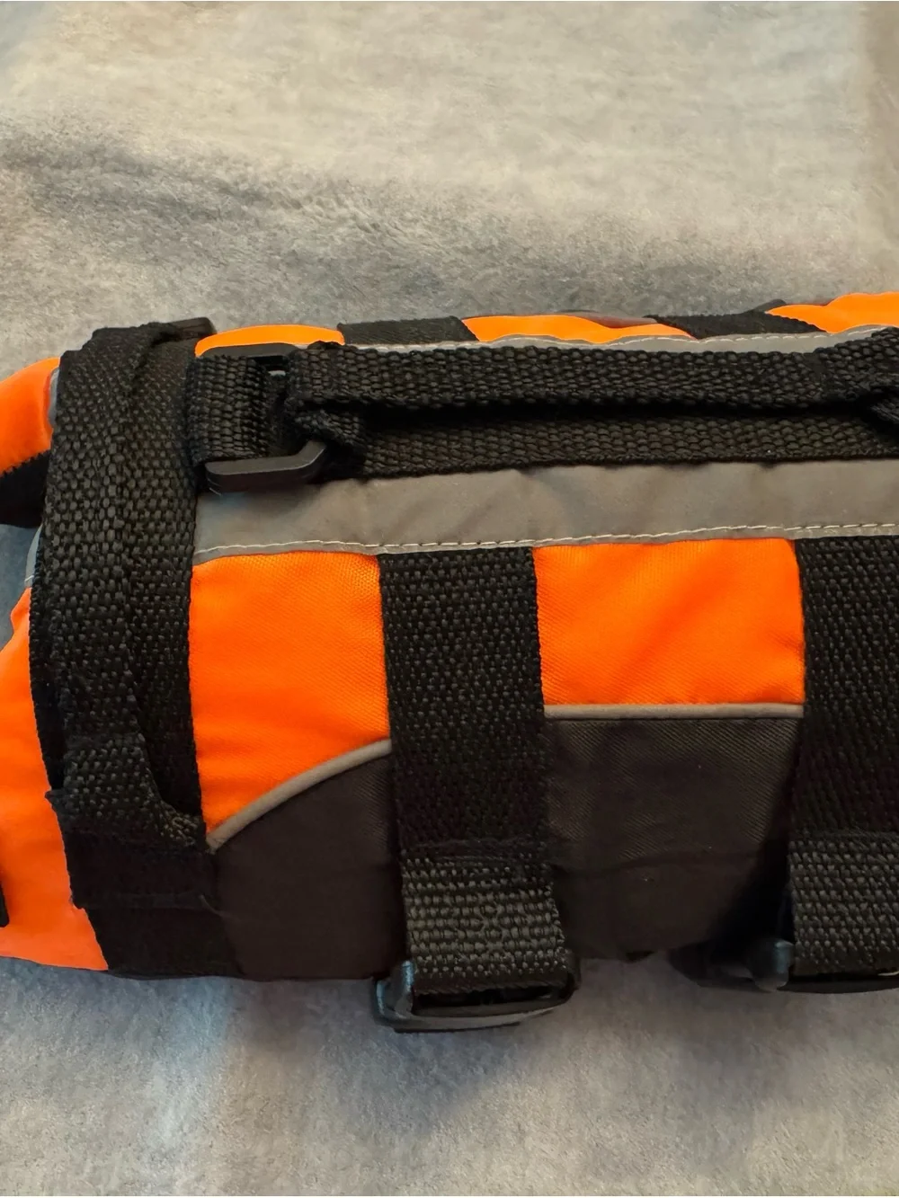 Dog High-Visibility Orange Floatation Device XXS